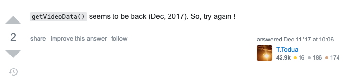 Comment on StackOverflow saying that the function still works in 2017